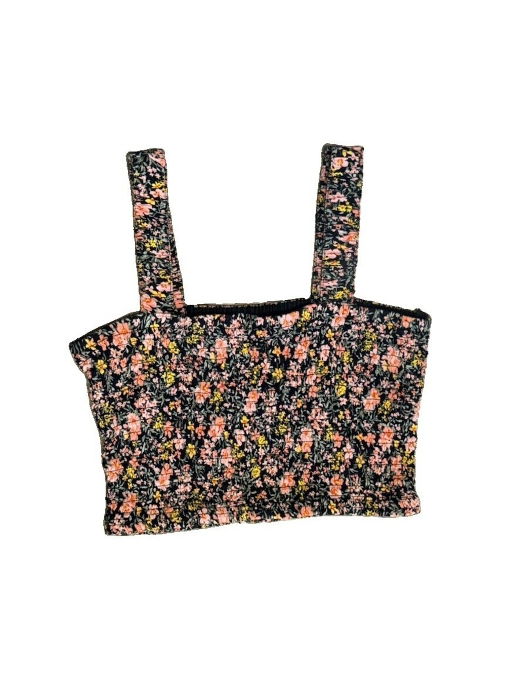 Smocked Crop Top | Women’s | American Eagle | Size XS | Floral Tank Top